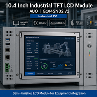AUO G104SN02 V2 10,4 Zoll TFT LCD-Anzeigemodul 800x600 SVGA Industrielles LCD-Display-Panel LVDS 20-Pin für Geräteintegration