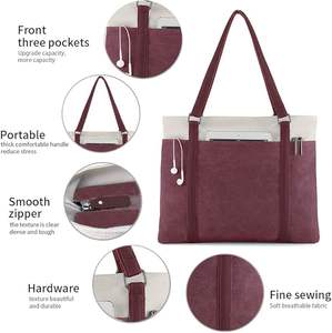 Muestra Gratis, Bolso Tote de Alta Calidad, Nuevo Modelo 2025, en Oferta, Maletín de Viaje para Reuniones, Bolso Bandolera para Portátil - Product Image 4