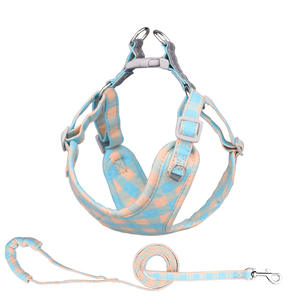 Coleira para cachorro resistente de algodão, coleira peitoral para cães - Product Image 4