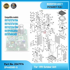 Placa inversora original PC16007-1 2P443301-4 para unidad exterior Daikin VRV. Repuesto de PCB OEM Daikin. Repuestos para HVAC - Product Image 4