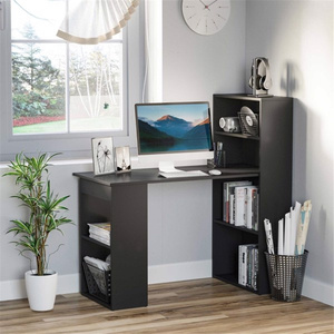 DB โต๊ะทำงานที่ทันสมัยพร้อมที่เก็บสีดำดีไซน์ - Product Image 1