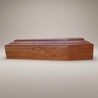Ataúdes de Madera Maciza de Alta Calidad en Estilo Alemán de Proveedores Funerarios Profesionales