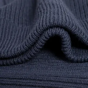 Mens Dark Blue Pullover Security Knitted Sweater Crew V Neck Security Jumper Combat Sweater