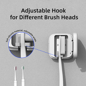 Stérilisateur de brosse à dents UV portable avec charge de type C et désinfection par lumière LED pour les voyages et l'usage quotidien - Product Image 3