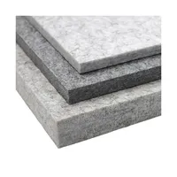 Panneau acoustique en feutre PET, matériau recyclé 100% polyester, haute densité, non toxique, panneau acoustique pour plafond