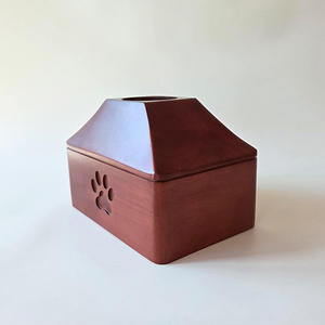Ahşap Evcil Hayvan Kremasyon Urnesi ve Yaşayan Bitki Yetiştirme Alanı ile Köpekler ve Kediler için Anı Kutusu - Product Image 2