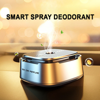 Nouveau diffuseur d'huiles essentielles intelligent portable à ultrasons pour voiture, diffuseur d'arômes intelligent pour une conduite rafraîchissante