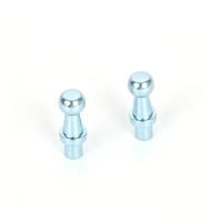 Automotive Grade 10B21 Steel Ball Head Screw Pin Stepped Stud Zinc Plated Corrosion Resistance EV Auto Universal Fasteners