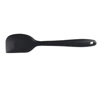 Couteau à beurre en silicone personnalisé de 8 pouces fournitures de cuisson de gâteau à la crème ustensile de cuisine antiadhésif en silicone grattoir spatule