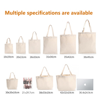 TOP Design économique coton sac fourre-tout léger réutilisable épicerie toile sacs en tissu pour bricolage publicité Promotion cadeau Shopping