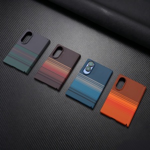 Luxury Carbon Fiber Texture Magnetic Phone Case for Samsung Z <b>Fold</b> 8 Ultra 4 5 6 7 With Front <b>Screen</b> Protector Shockproof Cover - Product Image 2