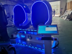 Simulador de Videojuegos de Realidad Virtual 9D con Forma de Huevo, Cine <span class=keywords><strong>VR</strong></span> 9D, Negocio de Realidad Virtual, 2 Asientos, Gran Venta - Product Image 6