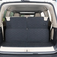Tapis de coffre intégral en cuir 3D imperméable pour Toyota Land Cruiser LC300 2022-2026 – Kit d'accessoires auto