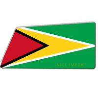 Tapis de sol d'intérieur avec drapeau de la Guadeloupe, tapis de bienvenue pour entrée, tapis de bienvenue extérieur, tapis de sol à profil bas pour entrée et patio