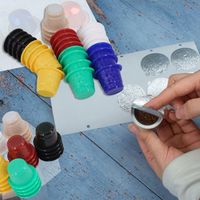 Cápsulas de Café Espresso Portátiles Compatibles con Nespresso, Cápsulas de Poligel Desechables, Venta Caliente de Fábrica