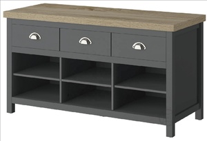 Scarpiera in bambù dal design moderno, imbottita, autoportante, con cuscino, per l'organizzazione delle scarpe, ideale per l'arredamento di casa e soggiorno - Product Image 5
