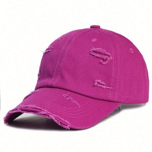 Casquette de baseball unisexe vintage ajustable en coton vieilli 100 % coton, personnalisable, style « Dad Hat » pour la vente en gros - Product Image 3