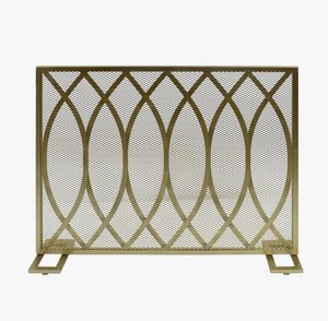 Malla Metálica Dorada Resistente a la Intemperie para Exteriores, Rejilla Metálica para Chimenea Resistente a la Corrosión <span class=keywords><strong>y</strong></span> a la Salinidad, para Villas en la Orilla del Mar - Product Image 4
