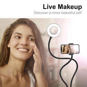 Durable sans fil téléphone tiktok vidéo sans fil anneau de support léger avec micro support - Product Image 5