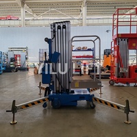 Plateforme de travail élévatrice hydraulique électrique de haute qualité 6m 8m 10m Europe USA avec certificat CE