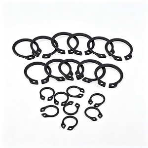 Vente chaude – Anneau de retenue externe GB894.1 en acier au carbone oxydé noir de haute précision pour la fixation d'arbres mécaniques - Product Image 5
