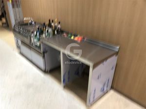 Estación de coctelería de acero inoxidable de alta calidad con diferentes partes, estación de bar comercial para bares y tiendas. - Product Image 2