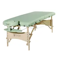마스터 마사지 제조 업체 도매 릴리 그린 파라다이스 프로 휴대용 마사지 테이블 접이식 마사지 침대