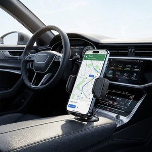 Supporto per Telefono di Grado Commerciale con Testa a Sfera da 17mm, Doppia Molla Estensibile, Adattatore per Montaggio Cellulare Universale per Auto - Product Image 6