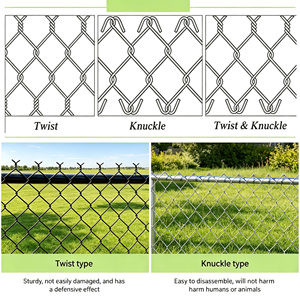 Cercas de Alambre Galvanizado por Inmersión en Caliente, Anti-Corrosión, Hechas a Medida, para Jardín, en Todos los Tamaños, Cercas Comerciales e Industriales - Product Image 2
