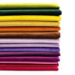 Thick Holland Velvet Fabric Lisse Velvet Solid Color Cloth For Sofa Cover Upholstery Wholesale Decorative Textile <b>Material</b> - Product Image 2