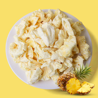 Natuurlijke Originele Smaak Vriesgedroogde Ananas Fruit Snack Vriesgedroogde Ananasblokjes Vriesgedroogde Ananas