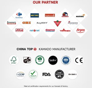 <span class=keywords><strong>SEB</strong></span> KAMADOBB Grill Kamado Grill Outdoor Nouveaux accessoires <span class=keywords><strong>de</strong></span> barbecue Deluxe Divide Conquer Système <span class=keywords><strong>de</strong></span> <span class=keywords><strong>cuisson</strong></span> adapté pour Kamado 21 pouces - Product Image 6