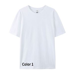 T-shirts 100% coton coupe ample pour hommes confortables et respirants pour la maison ou l'extérieur Logo personnalisé Prix bas - Product Image 6