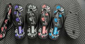 Sandalias Hawaianas de Tiras Sedosas para Mujer, Cómodas para Uso Diario, Disponibles a Buen Precio - Product Image 3