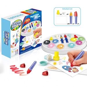Ensemble de pinceaux magiques Zhorya pour la peinture à l'aquarelle, kit de peinture non toxique, pinceaux pour enfants, jouets éducatifs pour la peinture et le dessin - Product Image 6