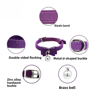 Vật nuôi cổ áo, thời trang và Dễ Thương Cung chó và mèo cổ áo, trọng lượng nhẹ thiết kế, cá nhân và có thể điều chỉnh chuông, vật nuôi phụ kiện - Product Image 5