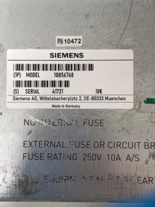 Peças P/N 10856768 do varredor do E-Shim Cortex M3 MRI do conjunto do Magnetom Skyra 3.0T - Product Image 2
