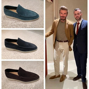 Nouveaux Mocassins LP pour Hommes en Daim Respirants Antidérapants Chauds pour <span class=keywords><strong>l</strong></span>'Automne, Chaussures Confortables Grande Taille - Product Image 2