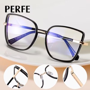 82146 Moda Tendência Gradiente Moldura de Óculos Personalizado Leve Moldura Anti-Azul Luz Tr90 Mulheres com Vidro Miopia - Product Image 2