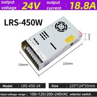 Meanwell LRS seri 24V sakelar catu daya baru & populer di industri LRS-600-24 LRS-450-24 penjualan baik