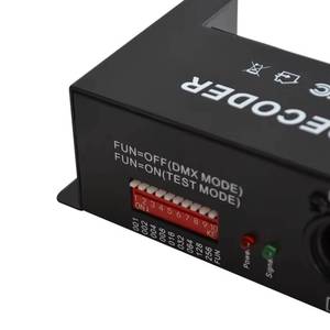 Décodeur DMX512 4 canaux 5A RGBW à courant constant - Pilote LED à codage par tirette pour éclairage de scène et modules - Product Image 4