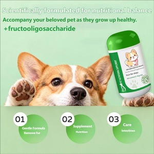 Fast Absorption Chewable Tablets for <strong>Dogs</strong> All Breeds Suitable Hairball Control Digestive Health Supplement Vitamin D3/E Boost - Product Image 3