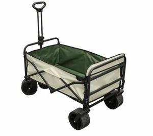 Trọng lượng Nhẹ Xách Tay Ráp toa xe giỏ hàng bánh xe lớn có thể gập lại bàn xe đẩy xe đẩy cho mua sắm thể thao cắm trại - Product Image 1