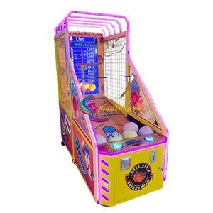 Machine de basket-ball d'arcade d'intérieur à monnayeur avec écran LCD, version anglaise, 2 joueurs, garantie 1 an pour centres de divertissement - Product Image 4