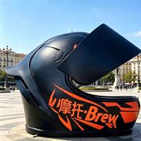 Casque d'extérieur grandeur nature créatif, idéal pour café, zone touristique, grand wagon-restaurant à vendre