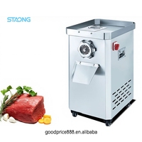 Hachoir à viande vertical automatique haute puissance, machine à farcir la viande à grande capacité