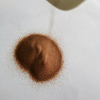 Sable de grenat brun naturel 80 mesh, abrasif de grenat pour découpe jet d'eau, abrasif haute pureté pour jet d'eau