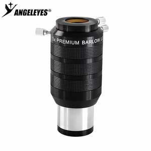 Oculaire Barlow en aluminium Angeleyes 1,25 pouces 5x, double élimination des différences de couleur, accessoires pour télescope astronomique - Product Image 1