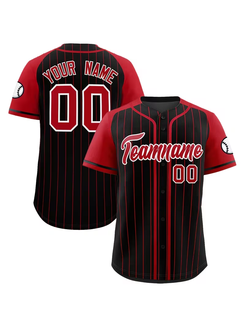 black red