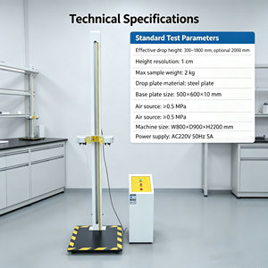 Machine d'essai de chute W800*D900*H2200mm AC220V 5A pour <span class=keywords><strong>test</strong></span> de chute en position originale des appareils numériques - Product Image 4